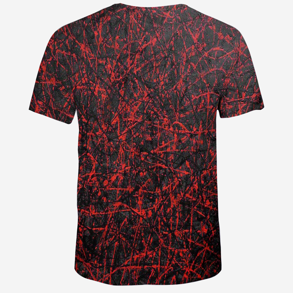 3D Summer Fashion New Mesh Line Printing Men's Short-Sleeved T-shirt- Multi 3XL 3D Summer Fashion New Mesh Line Printing Men's Short-Sleeved T-shirt- Multi 3XL