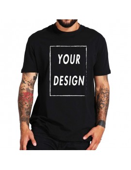 EU Size 100% Cotton Custom T Shirt Make Your Design Logo Text Men Women Print Original Design High Quality Gifts Tshirt