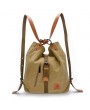 Women Canvas Casual Multifunctional Microfiber Leather Large Capacity Handbag Shoulder Bags Backpack