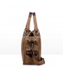 Women Large Capacity Canvas Casual Handbag Shopping Travel Shoulder Bags