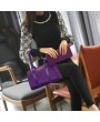 Women Plain Nylon Six-piece Set Handbag Shoulder Bag Clutch Bag