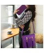 Women Plain Nylon Six-piece Set Handbag Shoulder Bag Clutch Bag