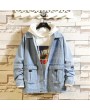 Autumn and Winter Fashion Casual Loose Men's Denim Jacket