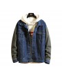 Autumn and Winter Youth Men's Casual Denim Jacket