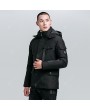 2020 Men's Winter Coat Thick Warm Tide Men Casual Cotton Hooded Winter Jacket Padded Male