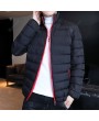 Men's 2020 Autumn And Winter Coat Cotton Jacket Tooling Tide Korean Couple Down Cotton Clothing