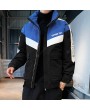 Men's Padded Winter Jacket Warm Korean Version Of Casual Loose Cotton Hooded Frock Coat Japanese