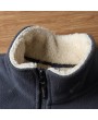 Winter Sweater Men's Clothing Plus Velvet Thick Men's Sports Sweater Warm Baseball